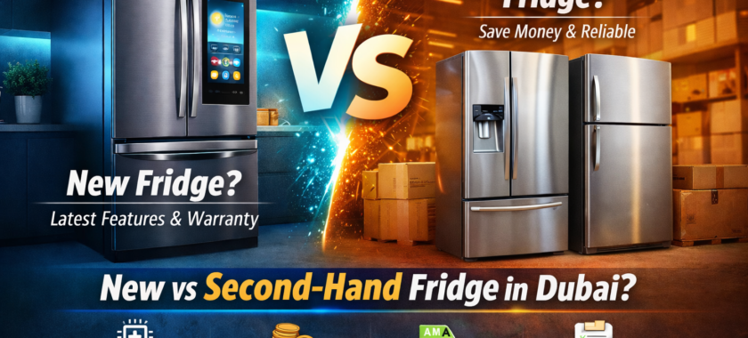 New vs Second Hand Fridge in Dubai