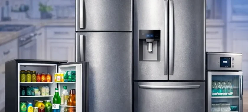 Second-Hand Refrigerator in Dubai with single door, double door and side-by-side fridge options for sale at affordable prices.
