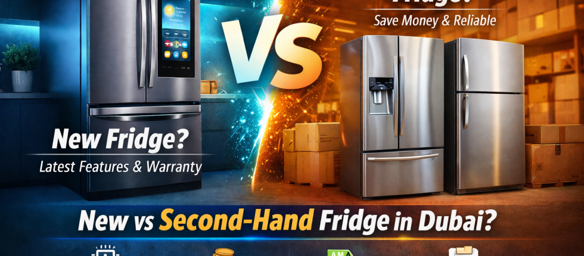 New vs Second Hand Fridge in Dubai
