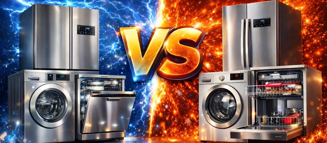 Siemens vs Bosch appliances comparison for used appliances in Dubai.